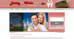 Desktop Screenshot of datinginwales.com